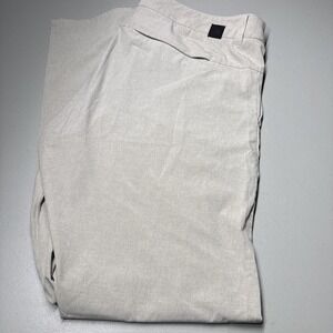 Vuori Men's Size 38by32
 Beige Polyester Aim Pant Zip Pocket #V431